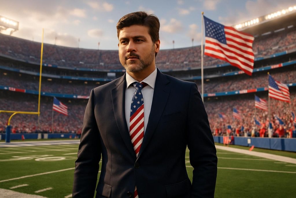 mauricio pochettino signe avec la sélection américaine jusqu'en 2030, prêt à transformer le football américain et écrire une nouvelle ère sportive.