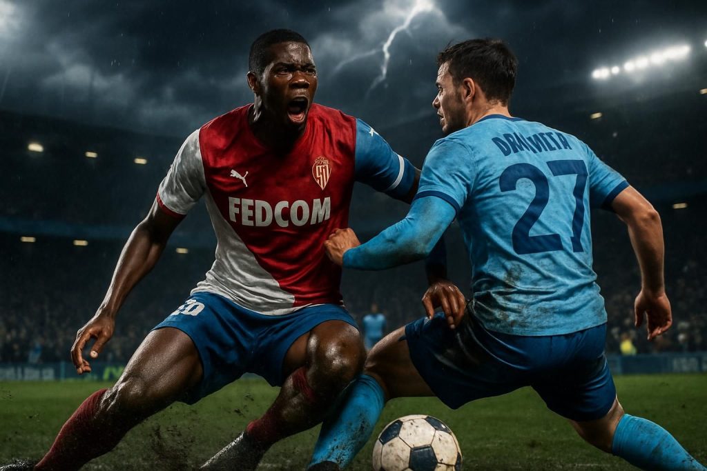 revivez la soirée cauchemardesque de geoffrey kondogbia lors du match monaco-om, marqué par une confrontation difficile face à paris brunner. analyse et réactions sur cette tourmente sportive.