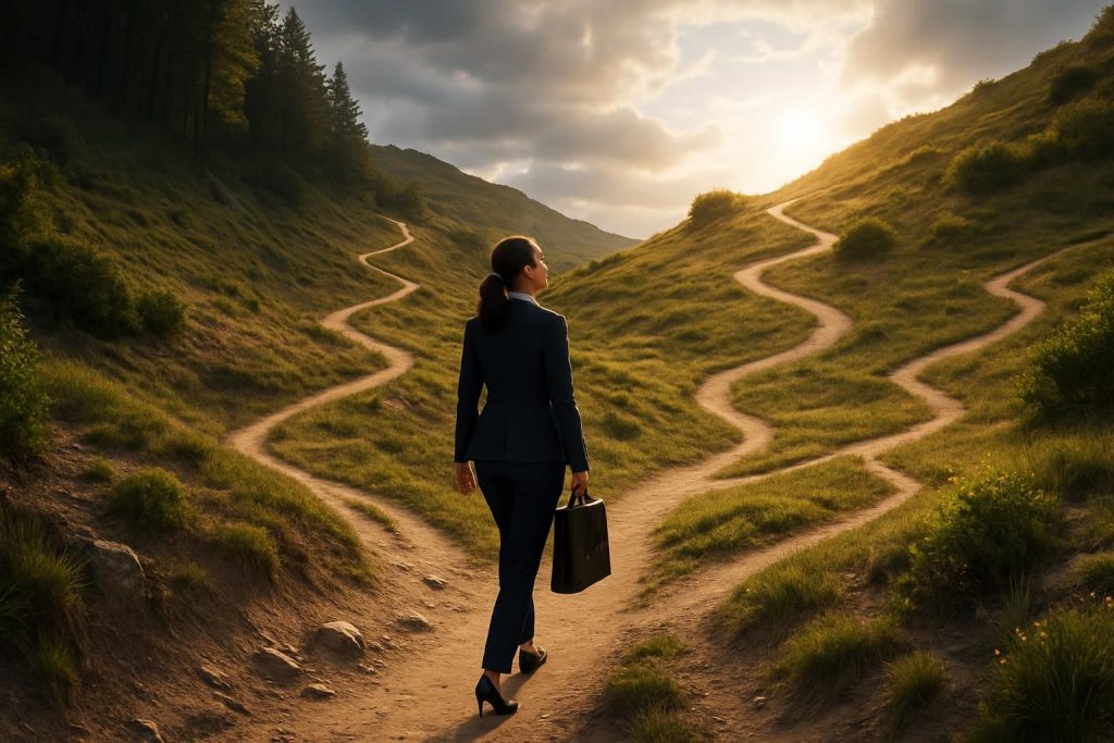 découvrez pourquoi une carrière n'est jamais une trajectoire linéaire et comment oser l'inconnu peut ouvrir la voie à de nouvelles opportunités professionnelles.