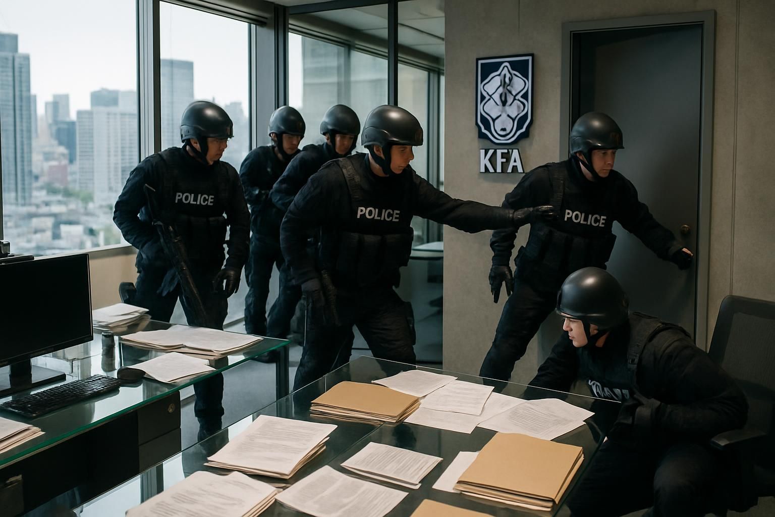 une perquisition a été menée à la fédération sud-coréenne dans le cadre d'une enquête portant sur la désignation controversée du sélectionneur national de football.