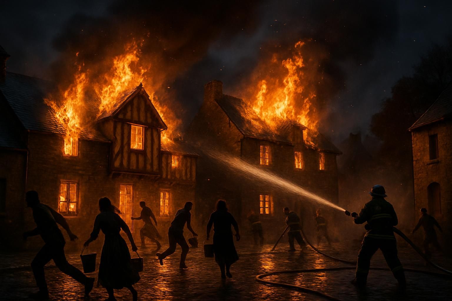 revivez une nuit de tension intense dans une commune bretonne frappée par un incendie éclair dévastateur. découvrez le récit poignant de cet événement dramatique.