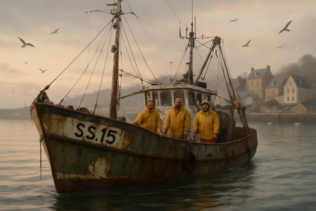 découvrez le retour héroïque à saint-quay-portrieux du chalutier breton et de ses trois marins rescapés, sauvés après un naufrage dramatique en mer.