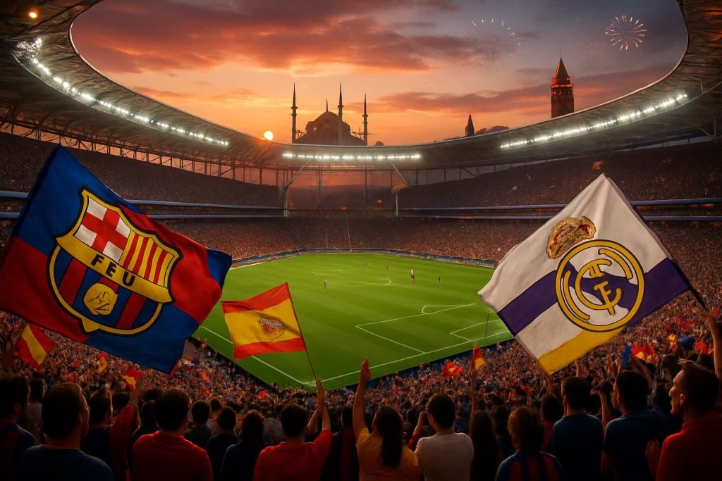 découvrez pourquoi istanbul remplace l'arabie saoudite comme hôte exceptionnel de la supercoupe d'espagne 2027, et ce que cela signifie pour cet événement majeur du football.