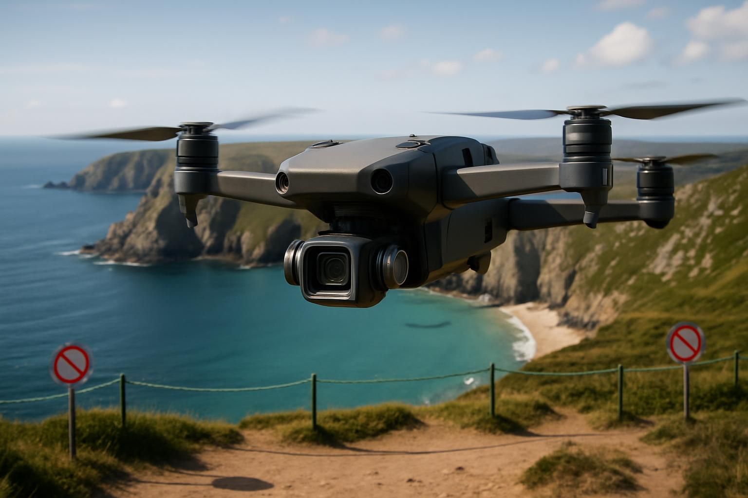 découvrez les règles strictes et les interdictions concernant le survol en drone de la presqu’île de crozon, ainsi que l'importance de la collecte de renseignements pour un vol sécurisé.