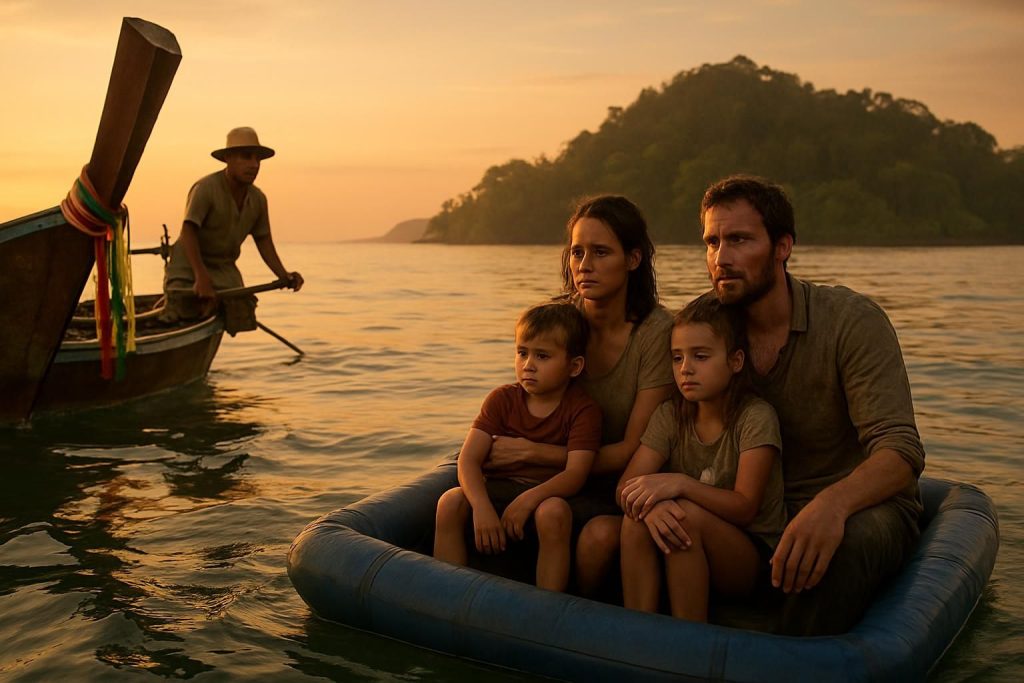 une famille française sauvée après avoir passé plus de 16 heures à la dérive au large d'une île en thaïlande. découvrez les détails de ce sauvetage spectaculaire.