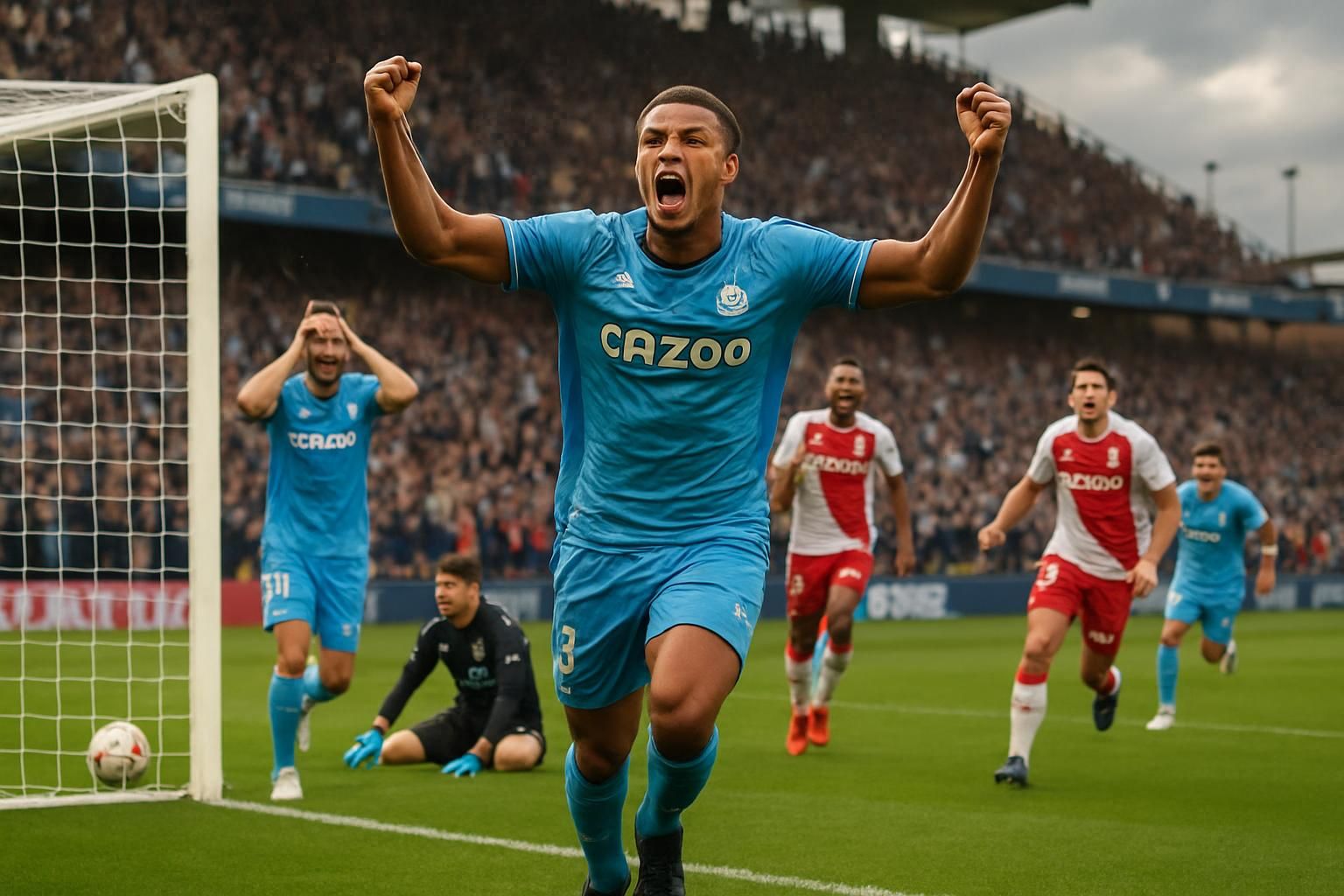 VIDÉO Ligue 1 : Monaco – Marseille, tous les buts avec un doublé magistral de Paris Brunner qui fait chavirer l’OM