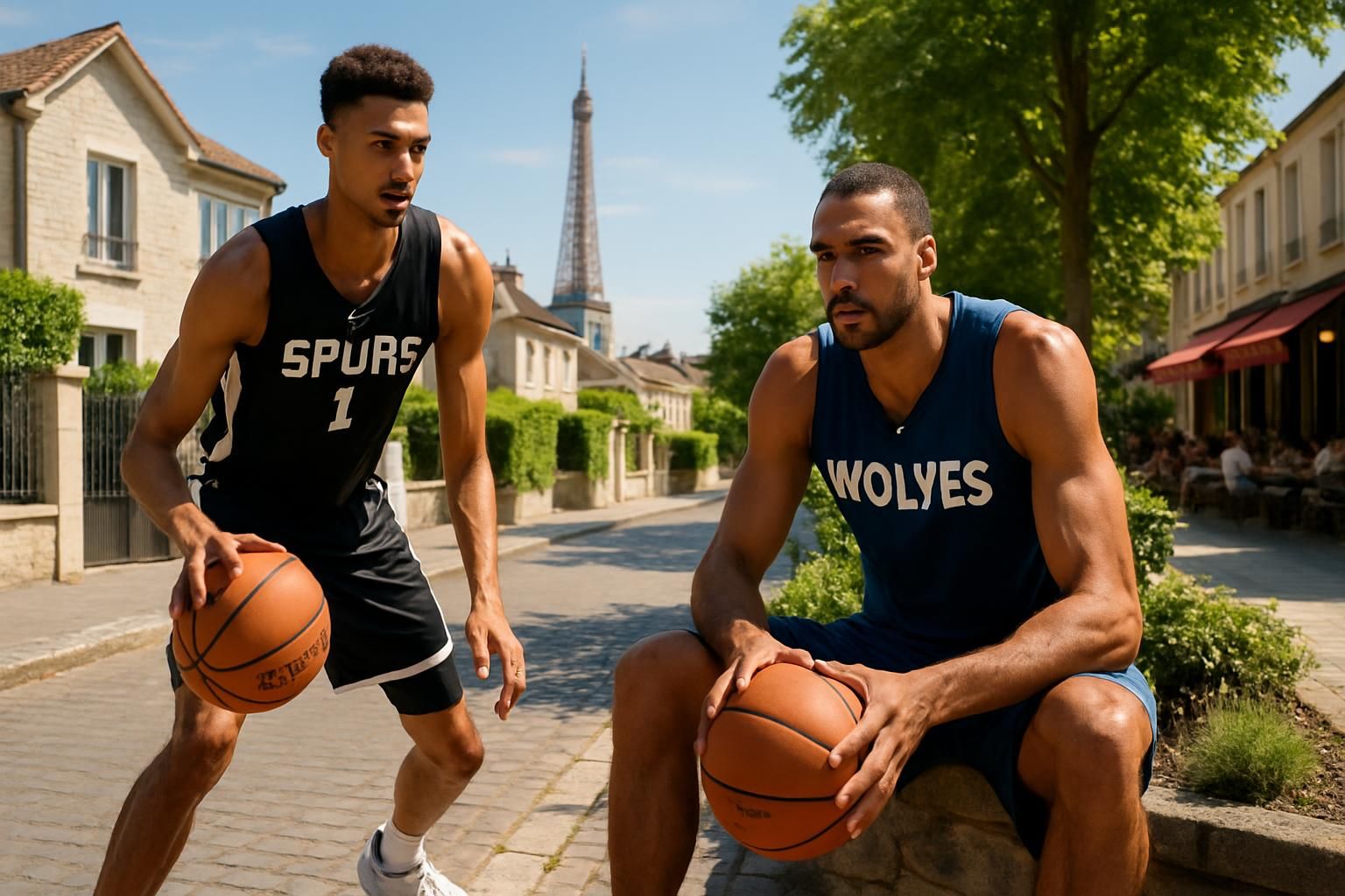 découvrez comment victor wembanyama et rudy gobert s’installent en banlieue parisienne avec les spurs et les wolves, alliant entraînements estivaux intensifs et escapades touristiques captivantes.