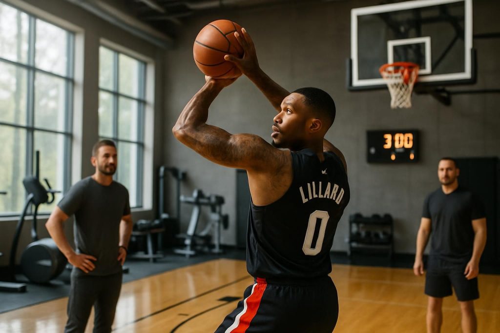 découvrez comment damian lillard a relevé un défi incroyable en réalisant 100 000 tirs pendant sa rééducation, préparant ainsi son grand retour en nba avec détermination et persévérance.