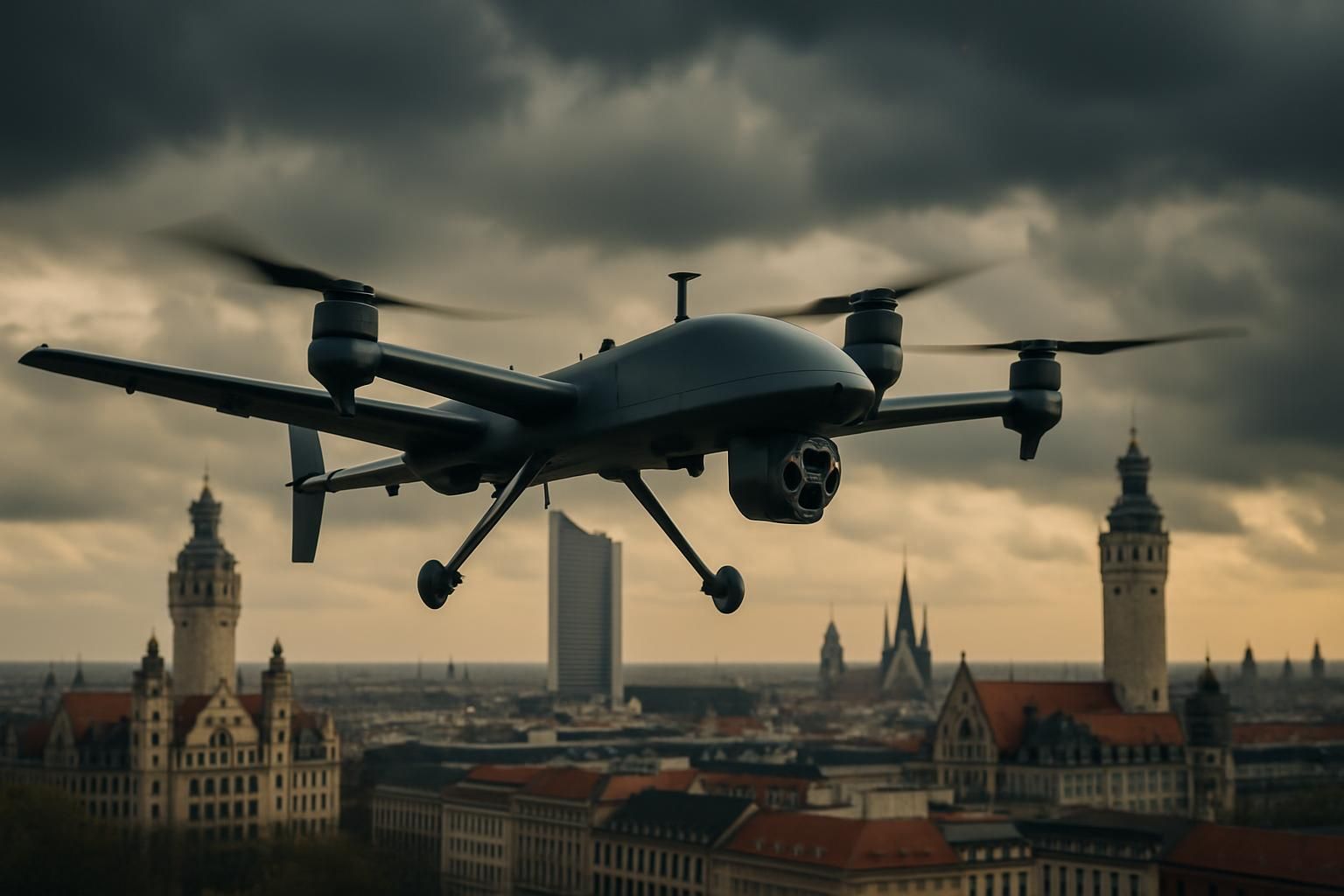 découvrez comment l'allemagne pointe la russie concernant un drone à leipzig, marquant une première dans les tensions internationales actuelles.
