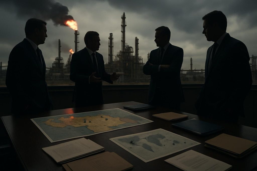 analyse approfondie de la géopolitique du pétrole au venezuela, mettant en lumière un accord mystérieux aux conséquences incertaines et controversées.