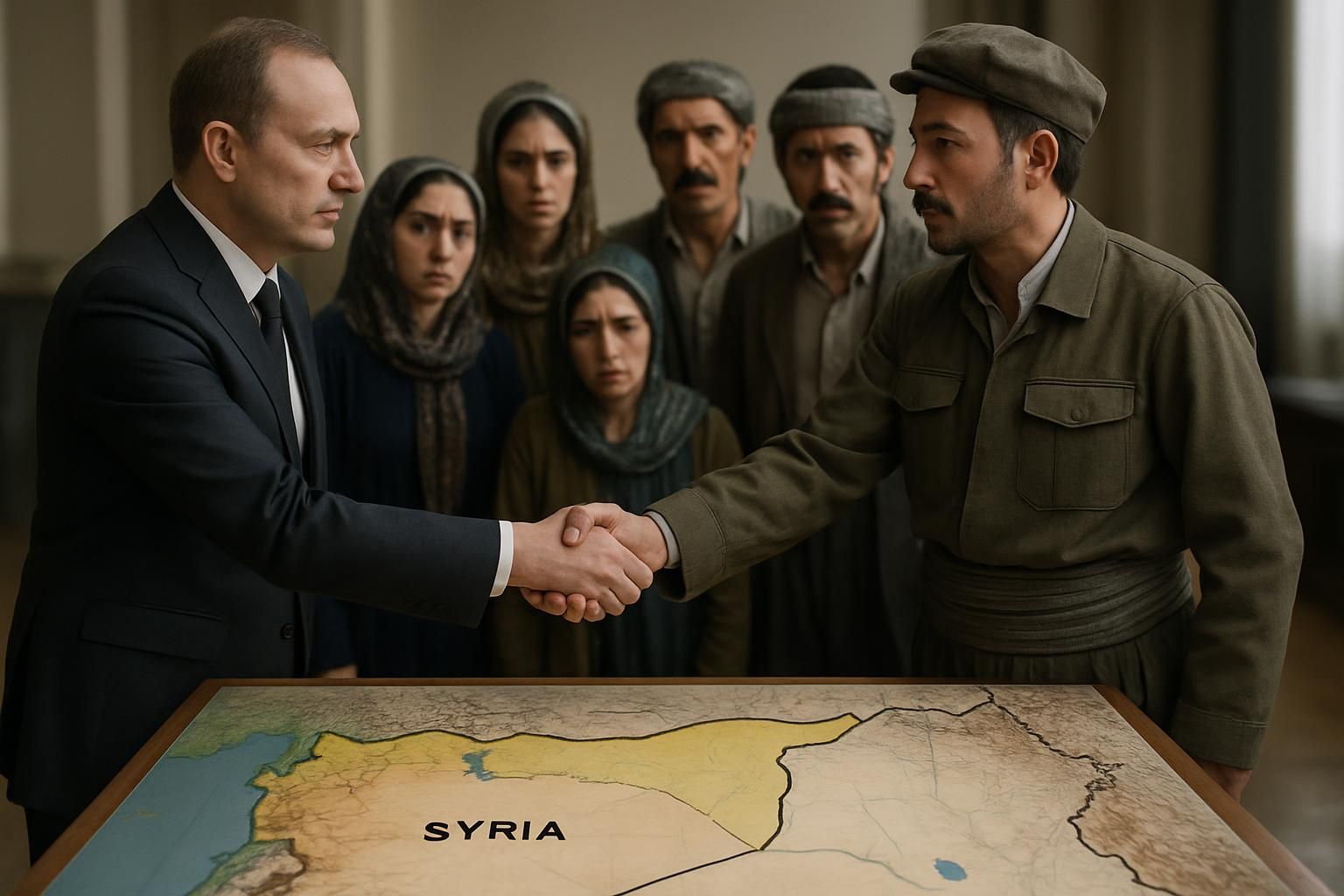 analyse de l'accord entre damas et les kurdes syriens qui suscite des inquiétudes croissantes chez les kurdes turcs, avec un focus sur les implications géopolitiques régionales.