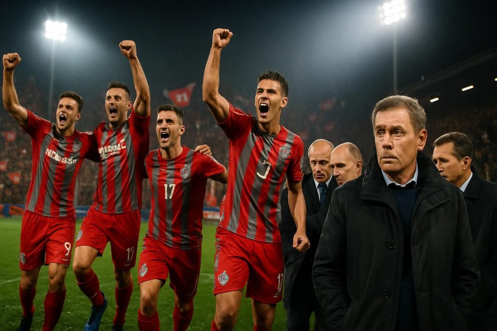 la cremonese se qualifie brillamment en 8es de finale de la coupe d'italie, mais choque le monde du football en limogeant son entraîneur peu après.