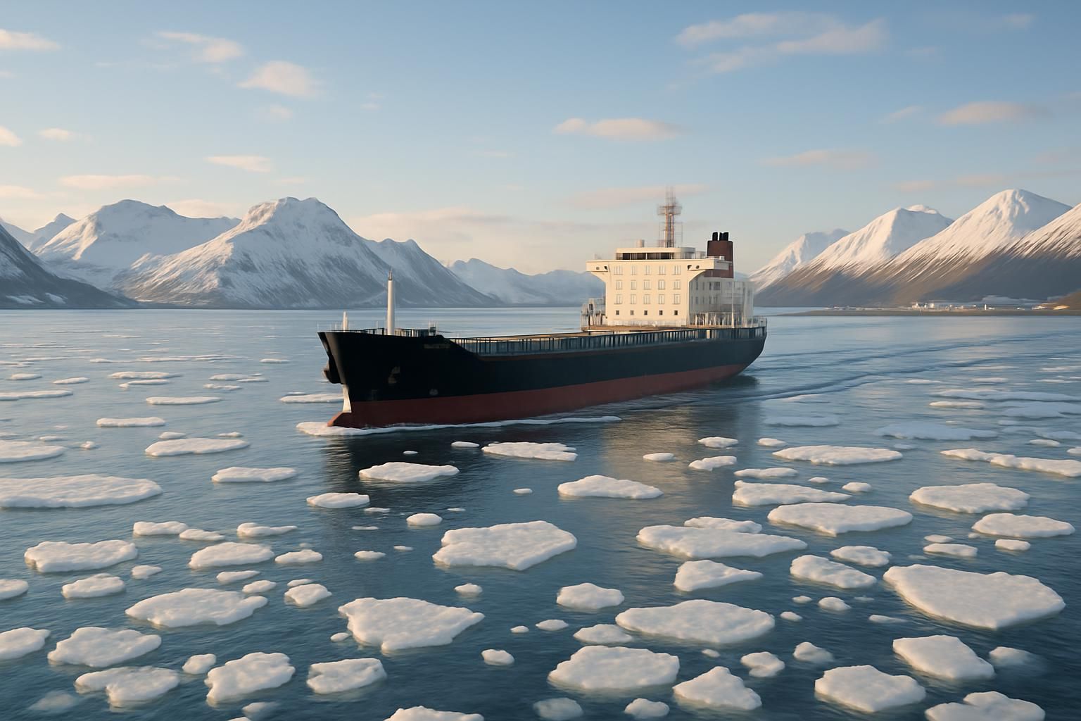 découvrez comment la fonte rapide des glaces ouvre une nouvelle voie commerciale stratégique en arctique, transformant les échanges internationaux et les enjeux géopolitiques.