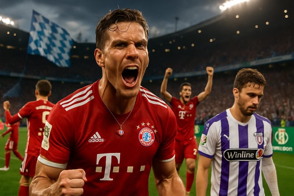 malgré la performance remarquable du joueur meissner, le bayern s'est imposé contre osnabrück et se qualifie pour les 16es de finale de la coupe d'allemagne.