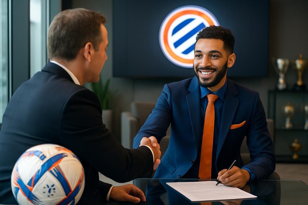 mercato : yassine benhattab signe officiellement avec le montpellier hsc, renforçant ainsi l'effectif du club pour la saison à venir.