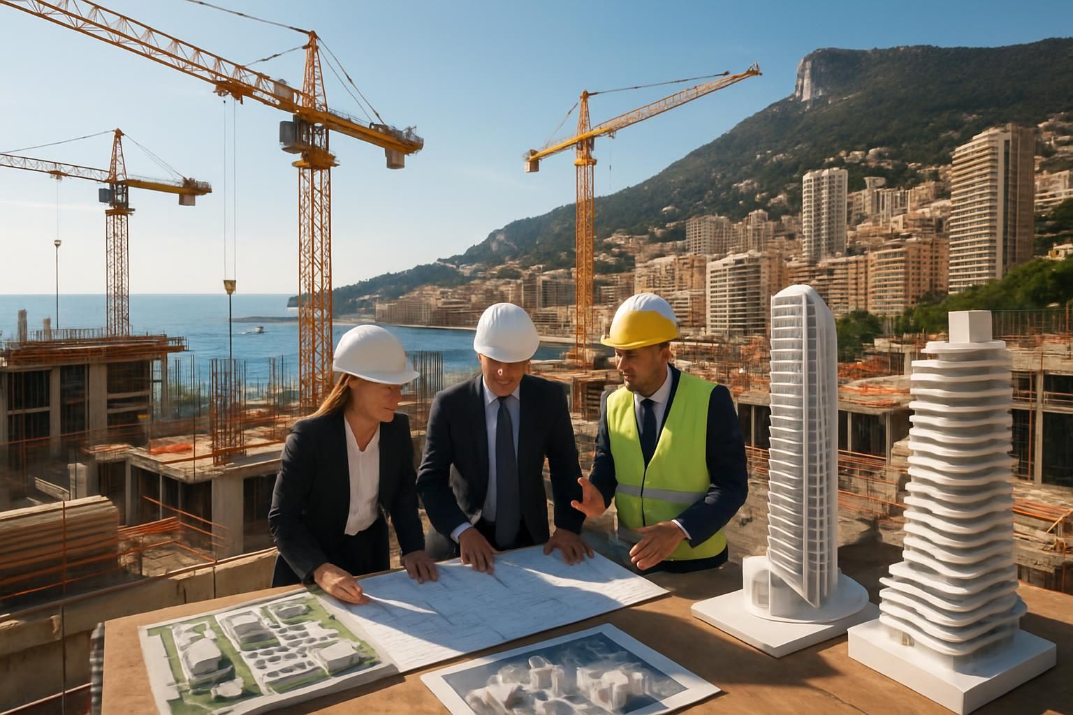 Monaco : un projet qui prend vie et se dessine