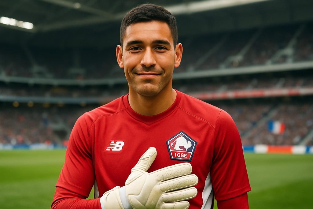 orlando gill, nouveau gardien paraguayen de lille, souhaite renouer avec ses liens en france et présente ses excuses.