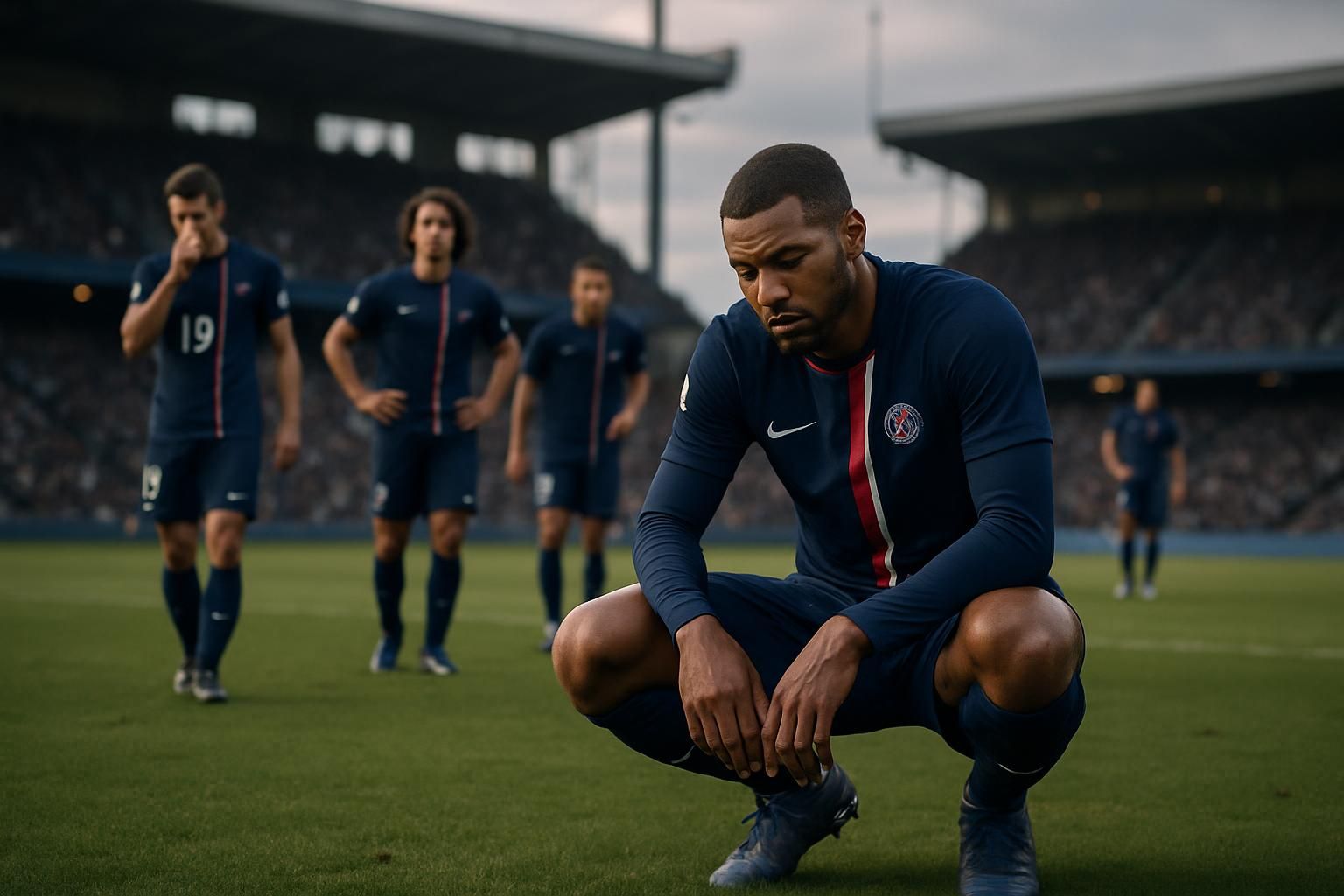 PSG en 13e position : un coup d’arrêt temporaire ou un signe inquiétant ?