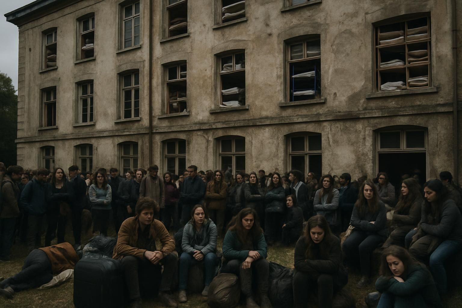 analyse approfondie du surpeuplement étudiant en france et de la crise du logement universitaire qui en découle.