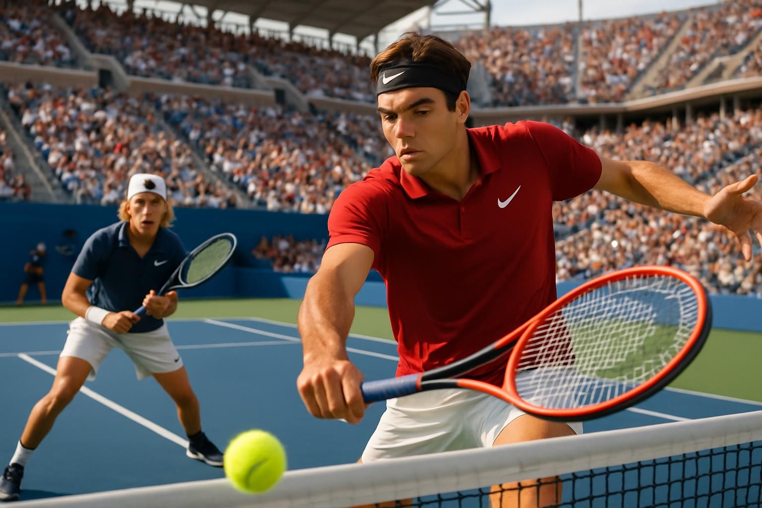 Taylor Fritz s’impose rapidement face à Darwin Blanch dès le 1er tour de l’US Open