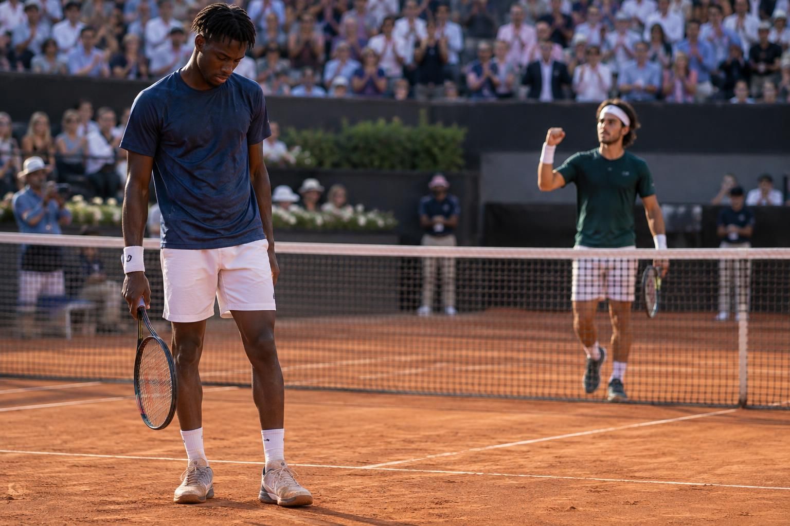 À Lyon, Moïse Kouame voit les quarts de finale lui échapper après sa défaite face à Lorenzo Musetti