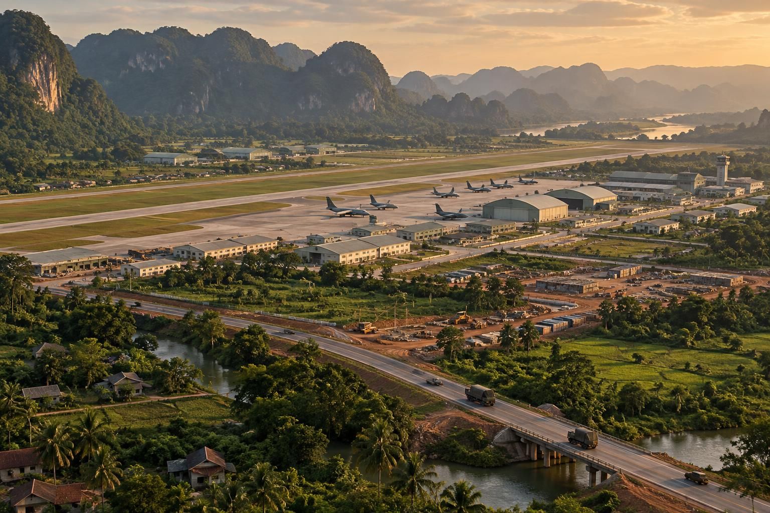 Au Laos, la base aérienne de Ban Keun renforce l’influence stratégique de Pékin