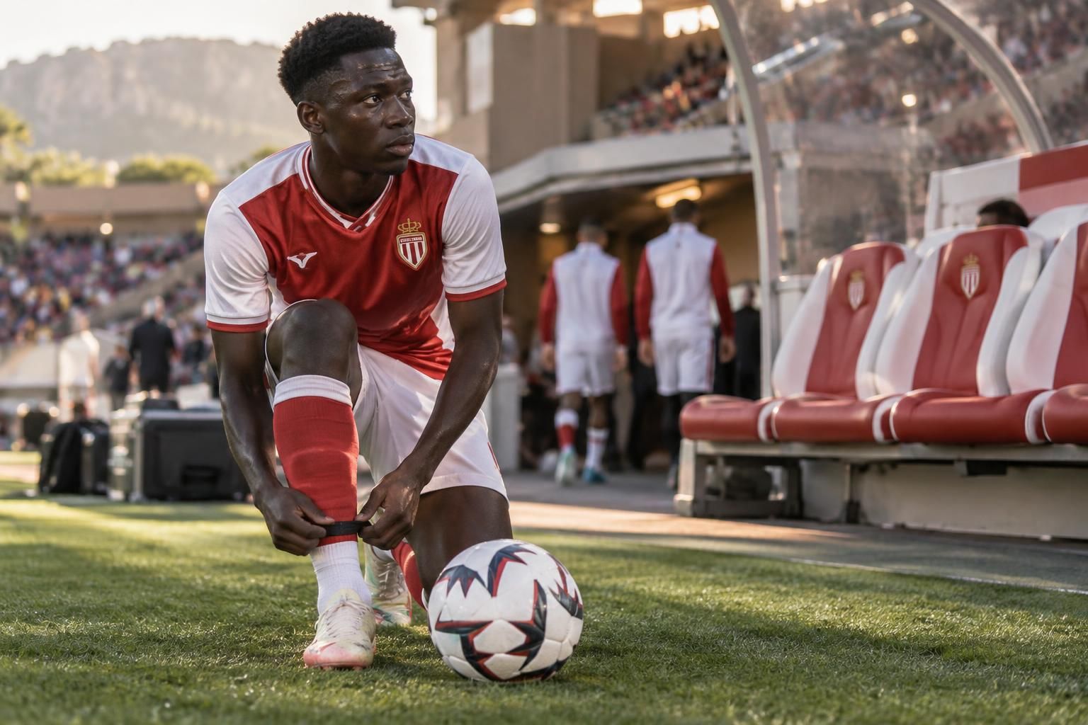 avant d’affronter lorient, monaco pourrait récupérer lamine camara, tandis qu’eric dier et stanis idumbo devraient manquer à l’appel.