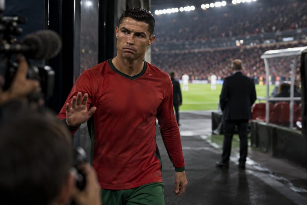 cristiano ronaldo revient sur son départ anticipé du rassemblement du portugal et accuse le sélectionneur de ne pas avoir respecté sa parole.