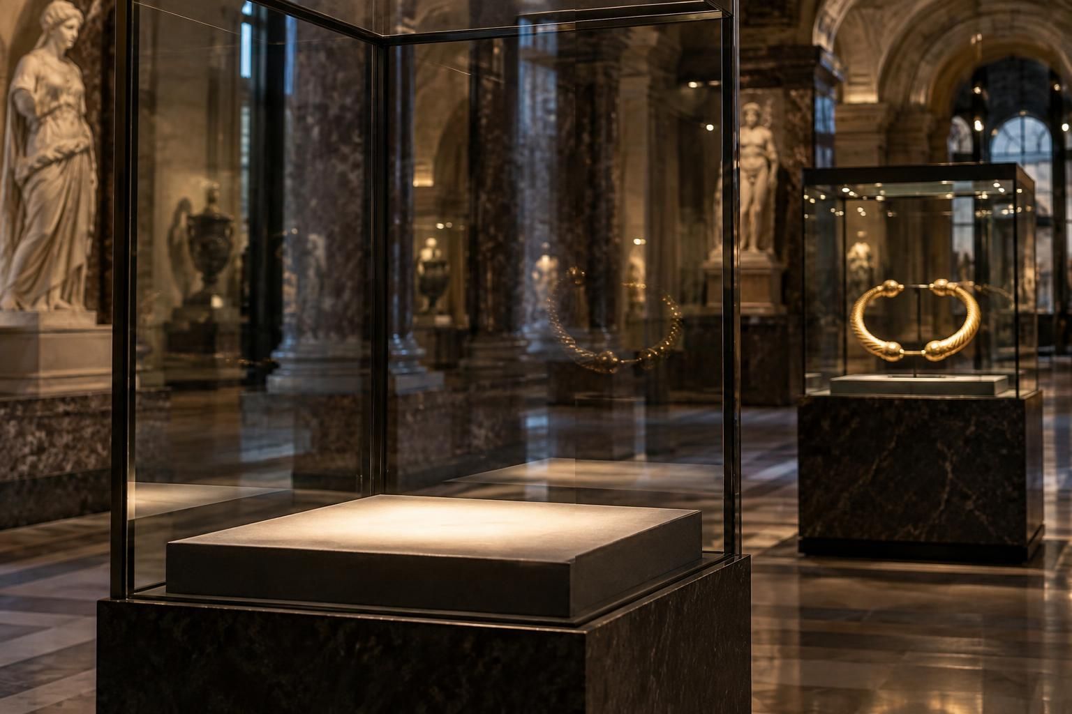 du louvre au torque de vix, les vols de bijoux mettent en lumière les failles de sécurité des musées et les défis de la protection du patrimoine.