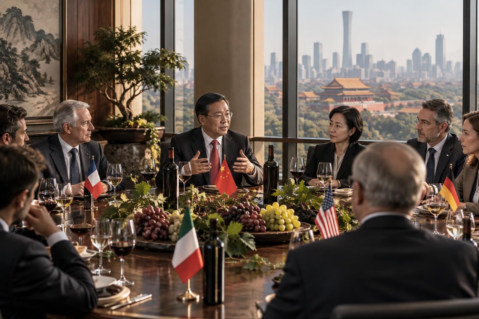 en chine, la réunion de l’« onu du vin » marque la volonté de pékin de peser davantage dans la géopolitique mondiale de la vigne.