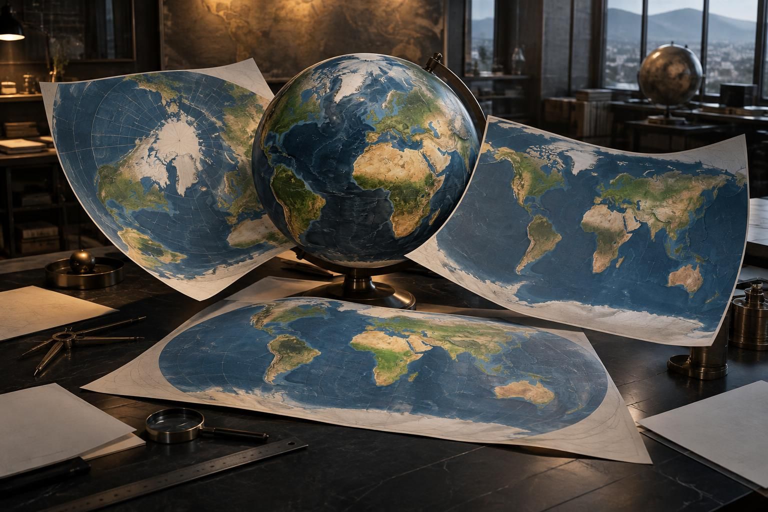 Géopolitique : pourquoi chaque carte du monde déforme la réalité à sa façon