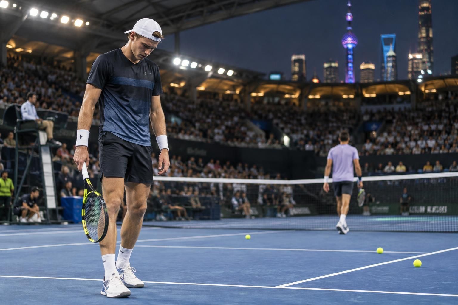 holger rune s’incline dès son entrée en lice à shanghai. de retour sur le circuit, le danois attend toujours sa première victoire en atp.