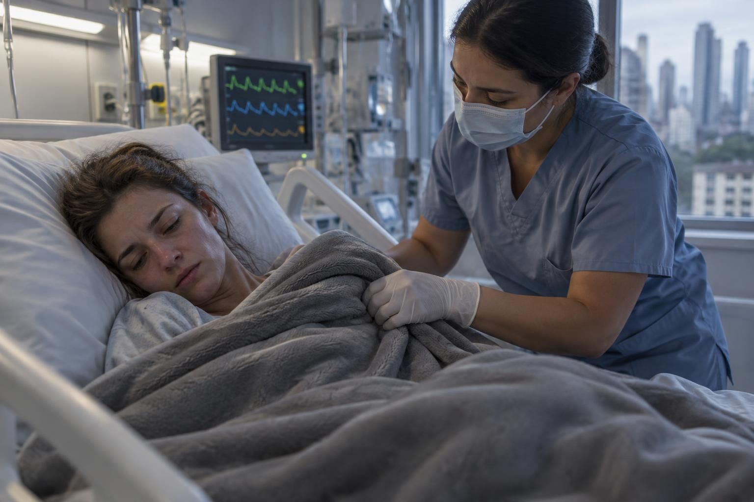 après sept jours en soins intensifs à são paulo, chloé paquet raconte l’épreuve qui l’a laissée épuisée et glacée.