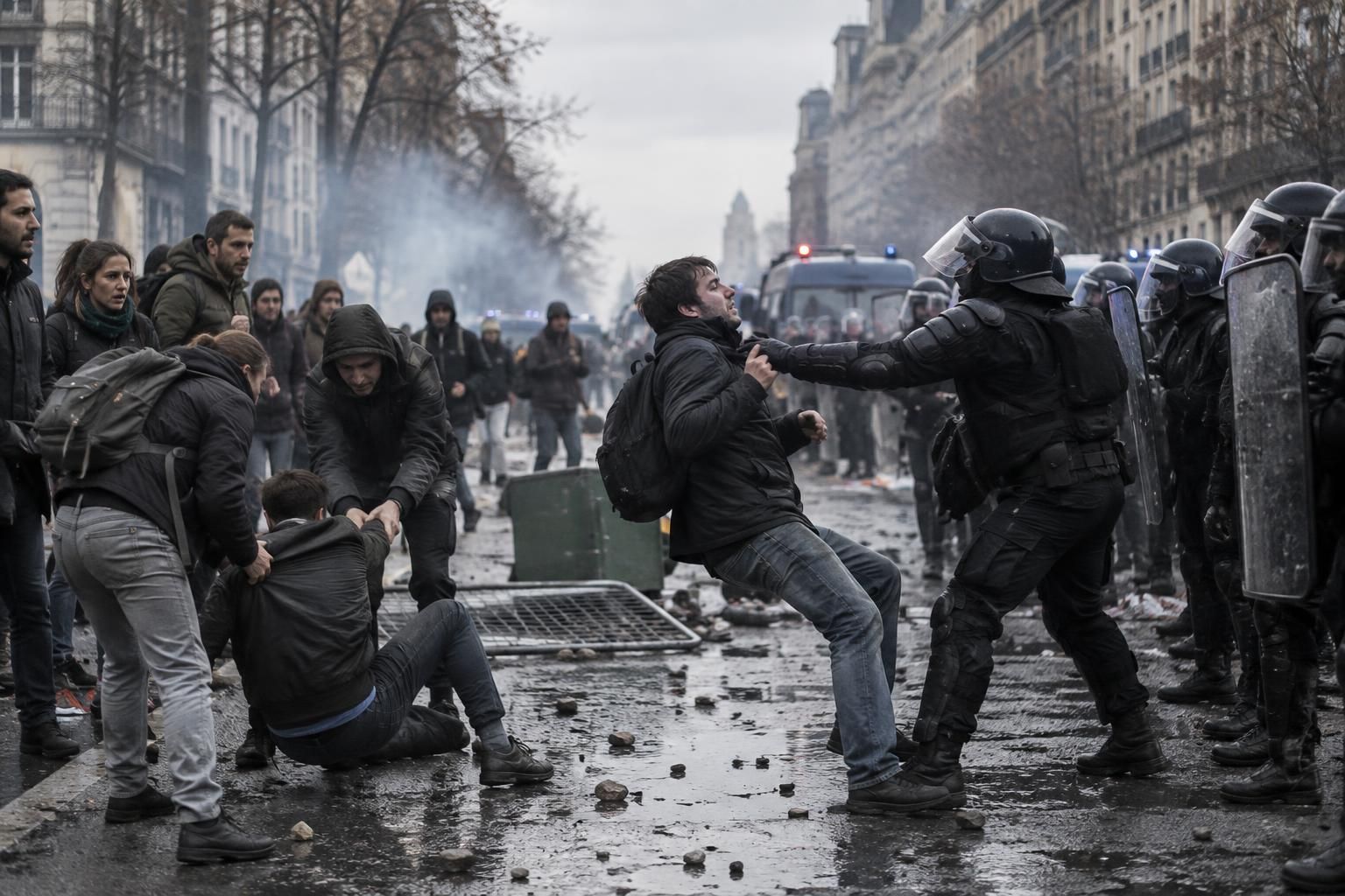 la semaine débute dans un climat de tensions persistantes, marqué par les violences policières et leurs répercussions.