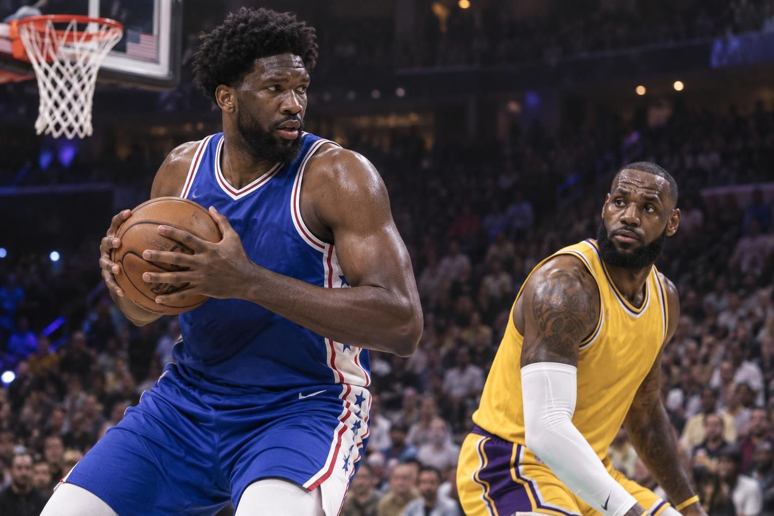 LeBron James admire Joel Embiid : « Il n’a aucune limite »