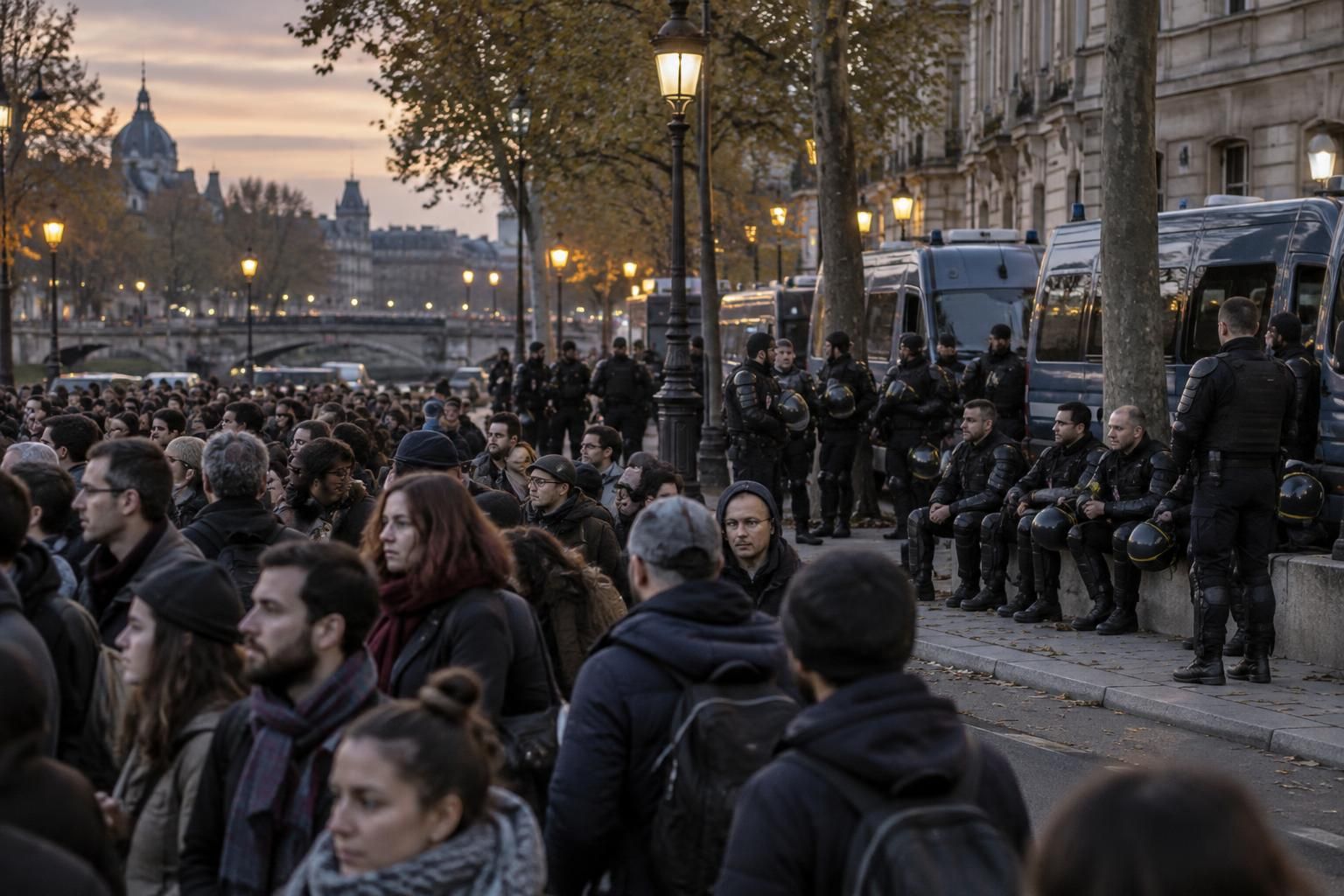 le 17 octobre, quatorze compagnies de crs sont restées au repos. retour sur les raisons du choix de laurent nuñez et le dispositif retenu.