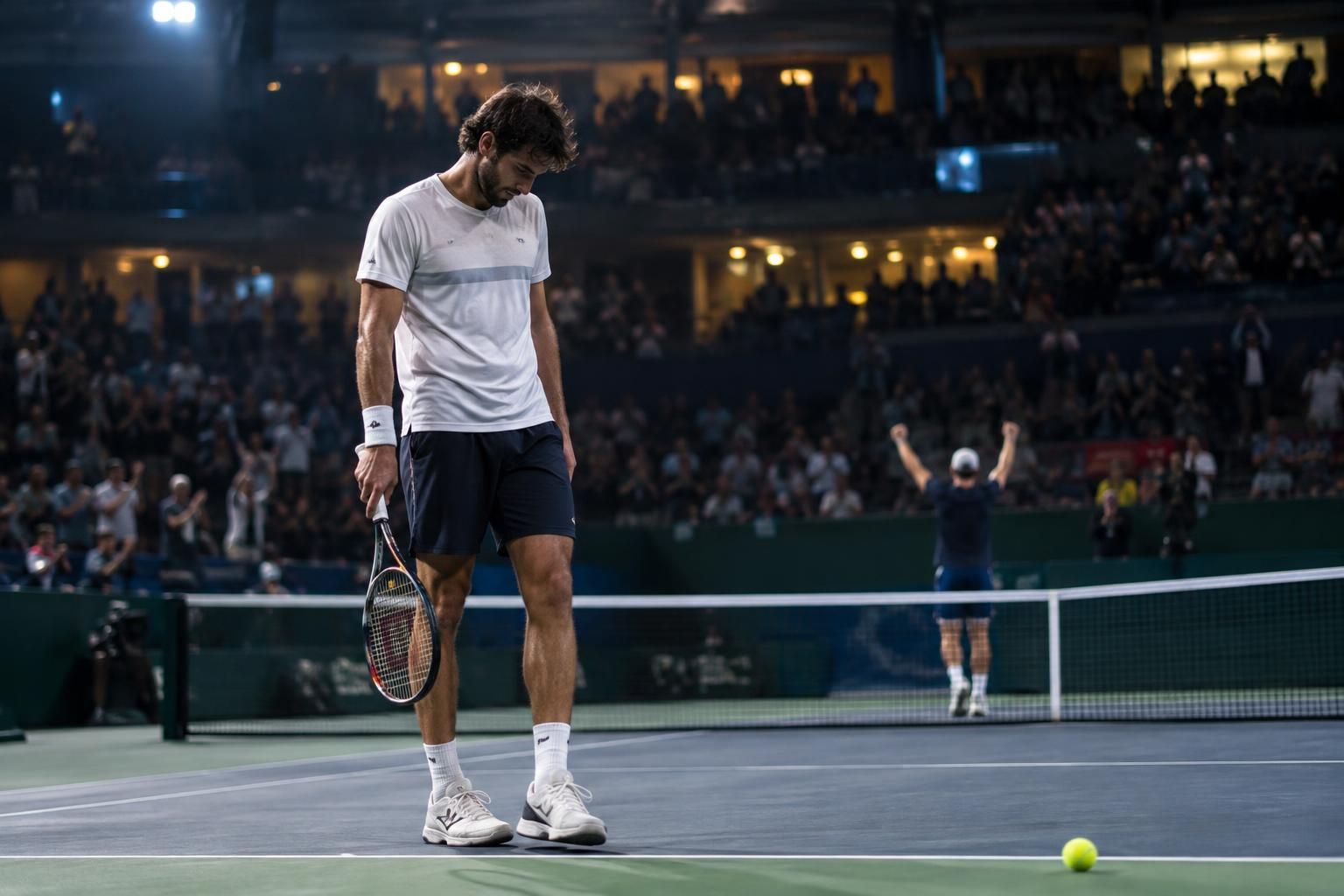 tenant du titre au masters 1000 de shanghai, valentin vacherot est éliminé après une prestation qu’il a lui-même jugée très sévèrement.