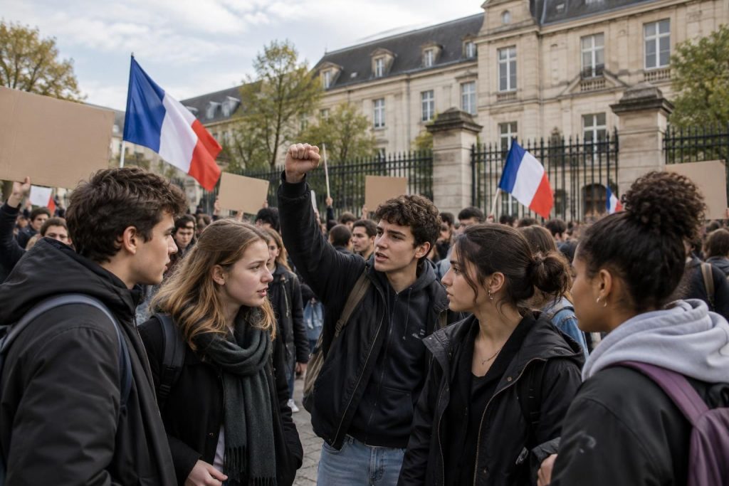 découvrez ce qui rend la mobilisation lycéenne française singulière : ses revendications, ses formes d’action et les facteurs qui expliquent son ampleur.