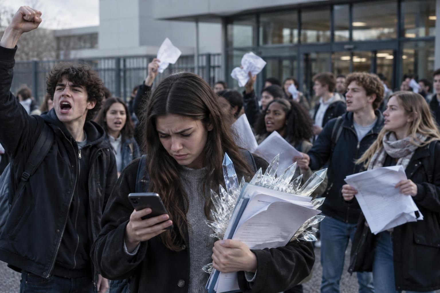 Parcoursup cristallise la colère des lycéens et suscite une impopularité grandissante