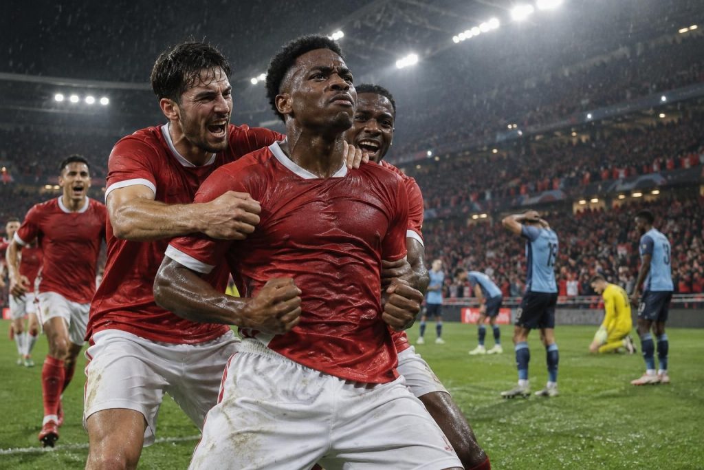 porté par dilane bakwa, lille s’impose dans la douleur face au havre et prend provisoirement la tête de la ligue 1.