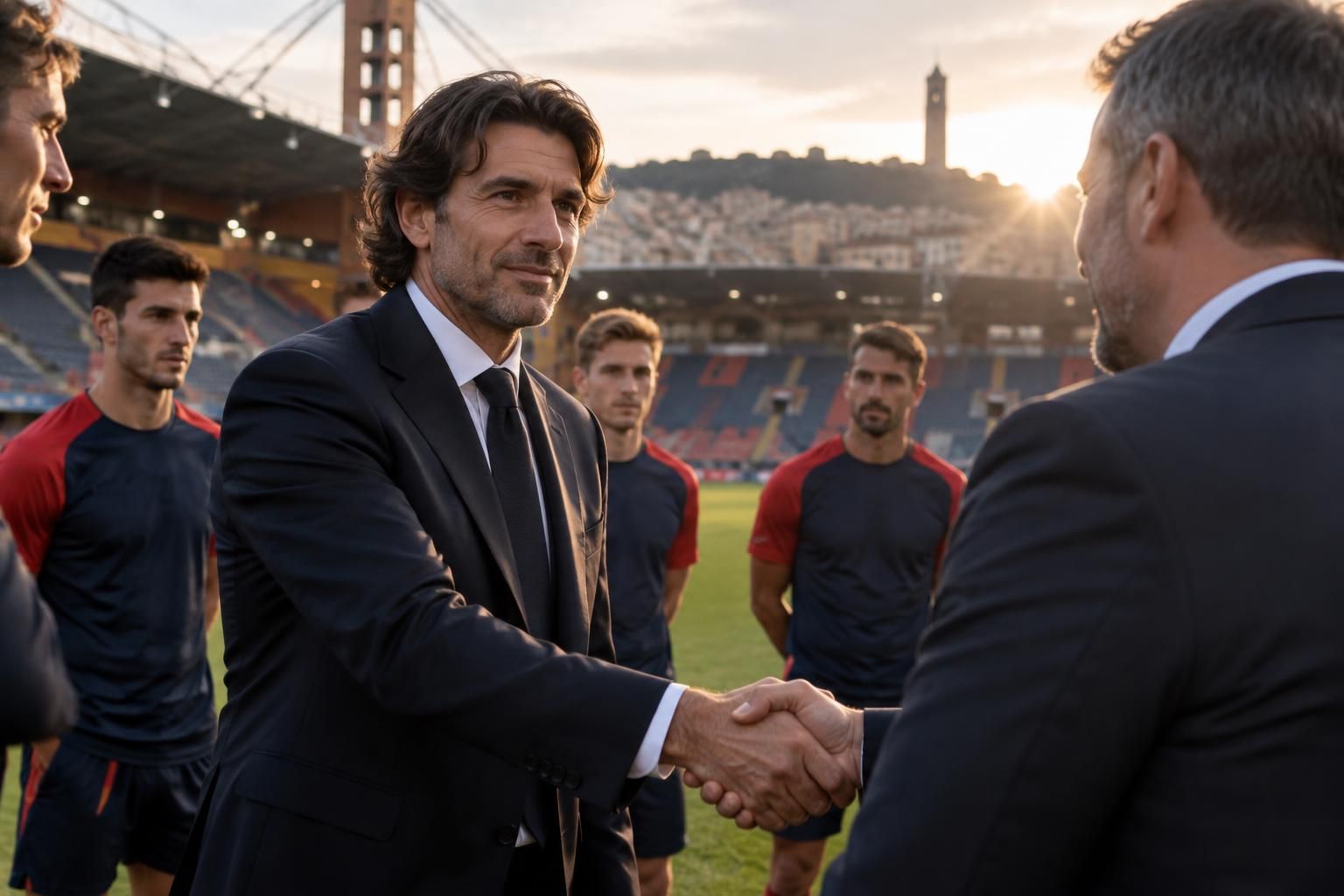 trois mois après son départ de la juventus, françois modesto rejoint le genoa pour prendre les commandes du secteur football.
