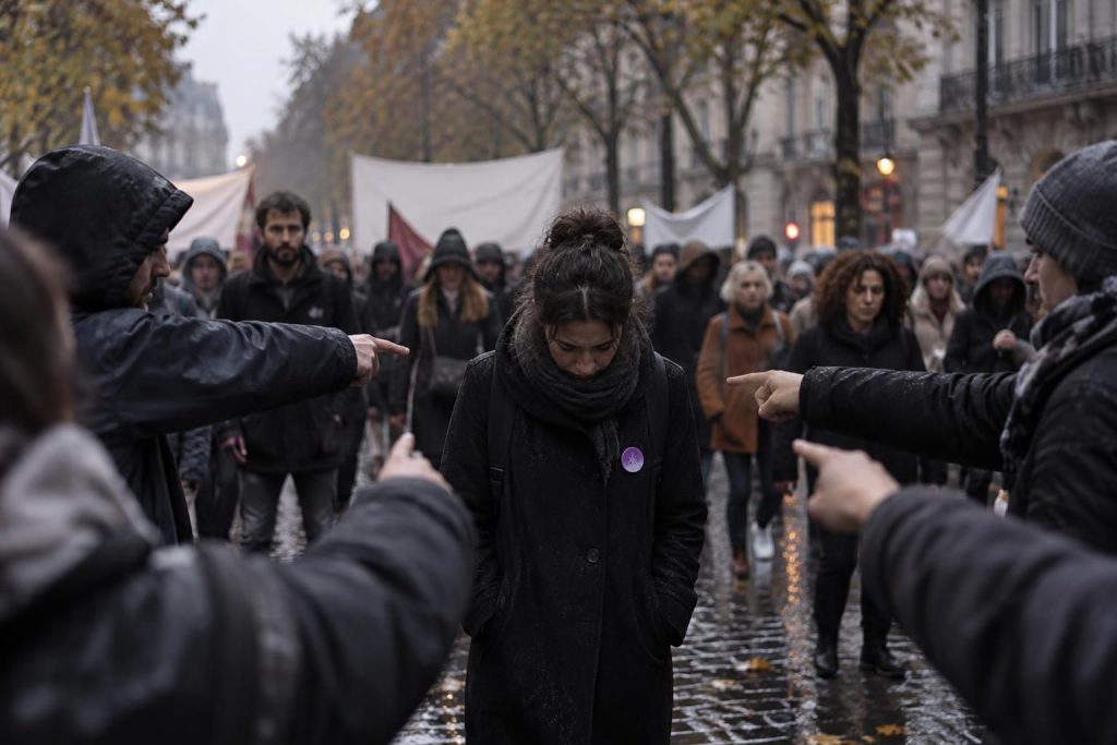 découvrez comment la france insoumise est présentée comme bouc émissaire dans le récit du mouvement d’octobre, et les enjeux de cette désignation.